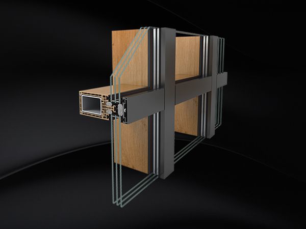 GEE180 sun room, daylighting roof, curtain wall (anti-condensation)